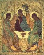 Ilya Repin Holy Trinity painting